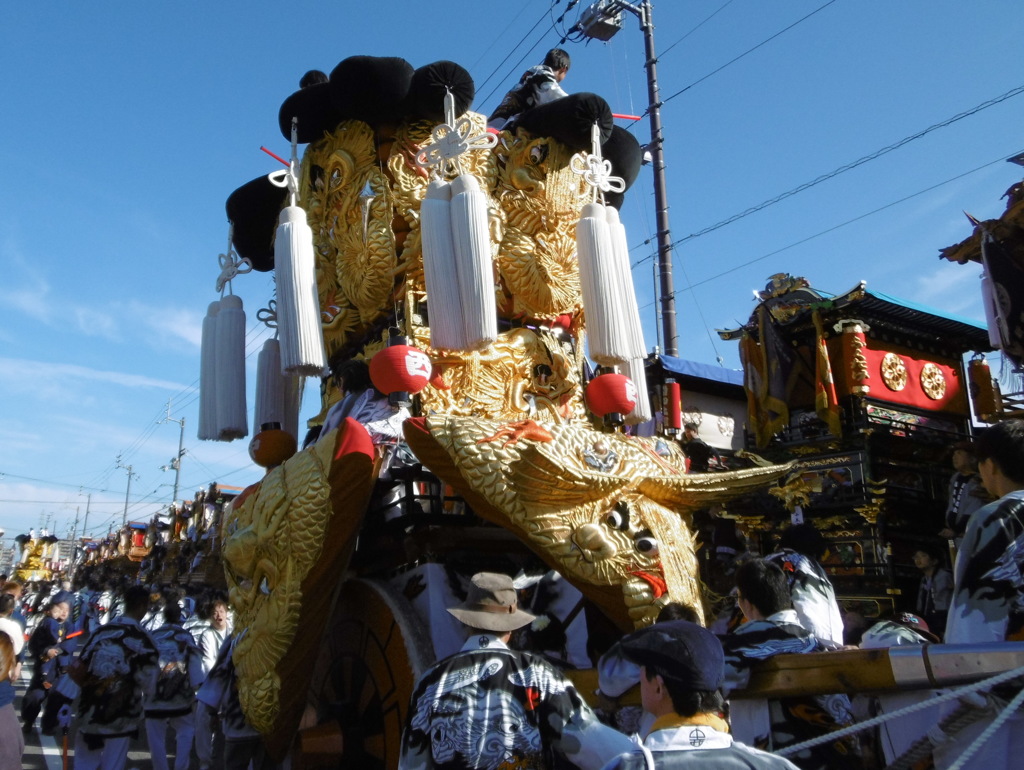 『西条祭り～御殿前・御輿疾走』