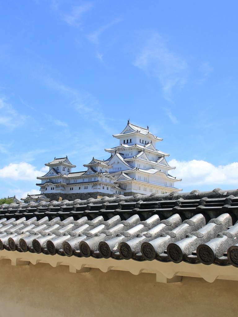 『白鷺城×青空』
