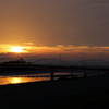 水道橋×夕陽^^