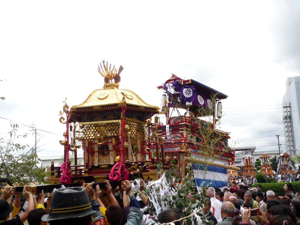 『西条祭り～御殿前～神さんみこし』