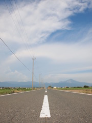 湖北・夏の道