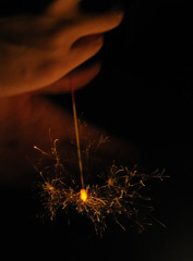 sparkling firework