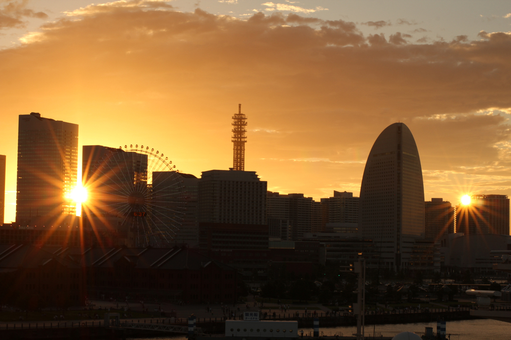 夕暮れのご褒美