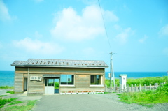 夏の海の駅