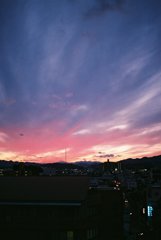高知の夕焼け空②