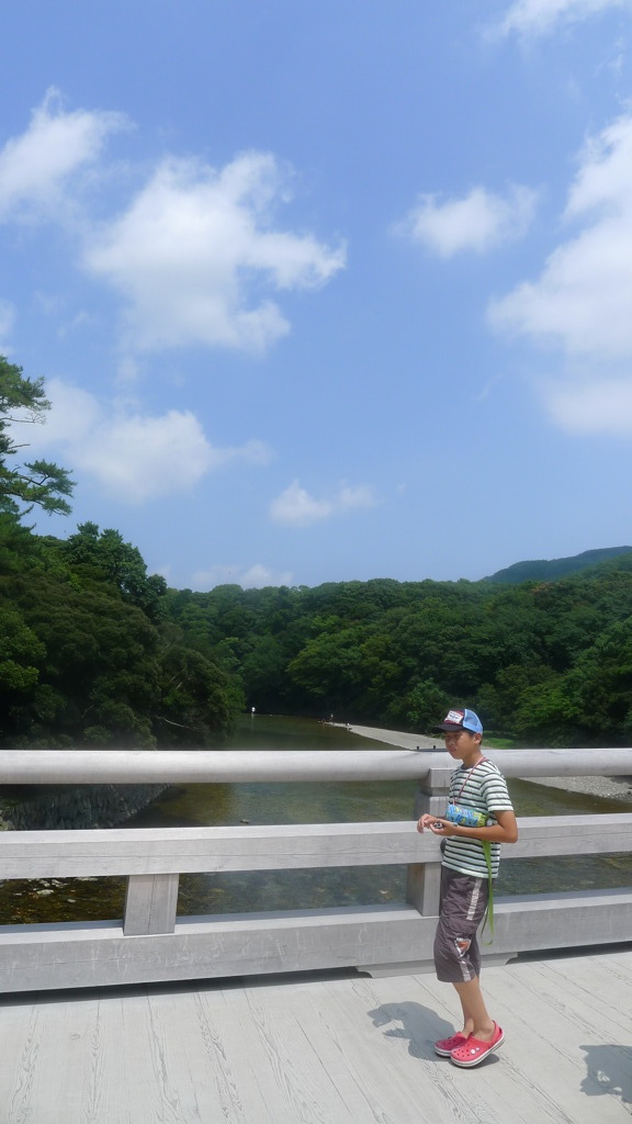 伊勢神宮内宮宇治橋