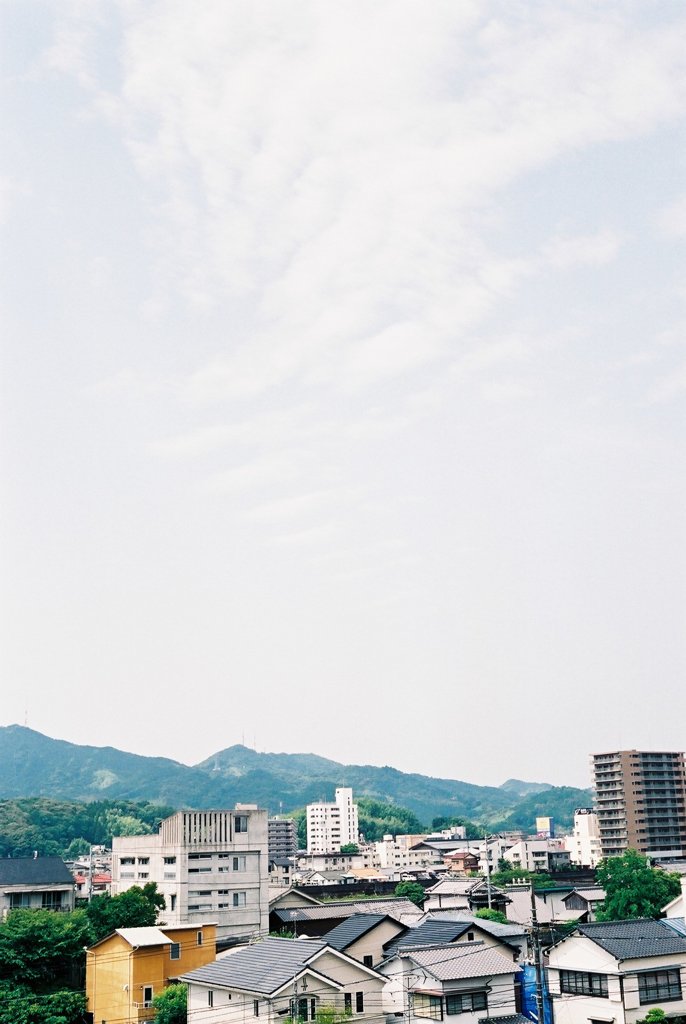 朝の空