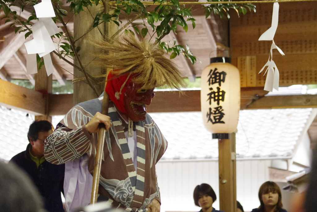 池川神楽の鬼神＠高知