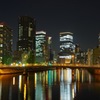 土佐堀川夜景