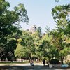 高知城②園児たち