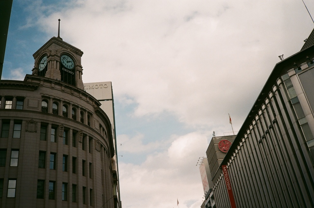 銀座和光前