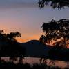 近場の夕景