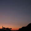 近場の夕景