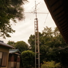 9433　撤去前の友人のアンテナタワー