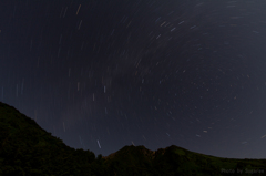 那須 朝日岳の夜