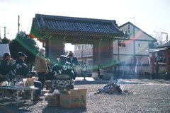 焚き火