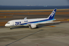 セントレアに787