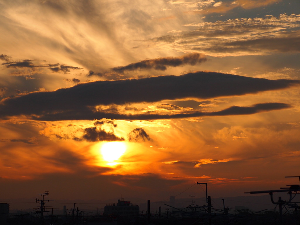 夕暮れ時2