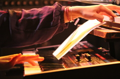 奏でる手　piano2