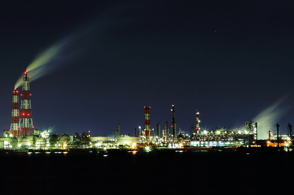 A midnight factory 
