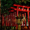 夜の花園神社