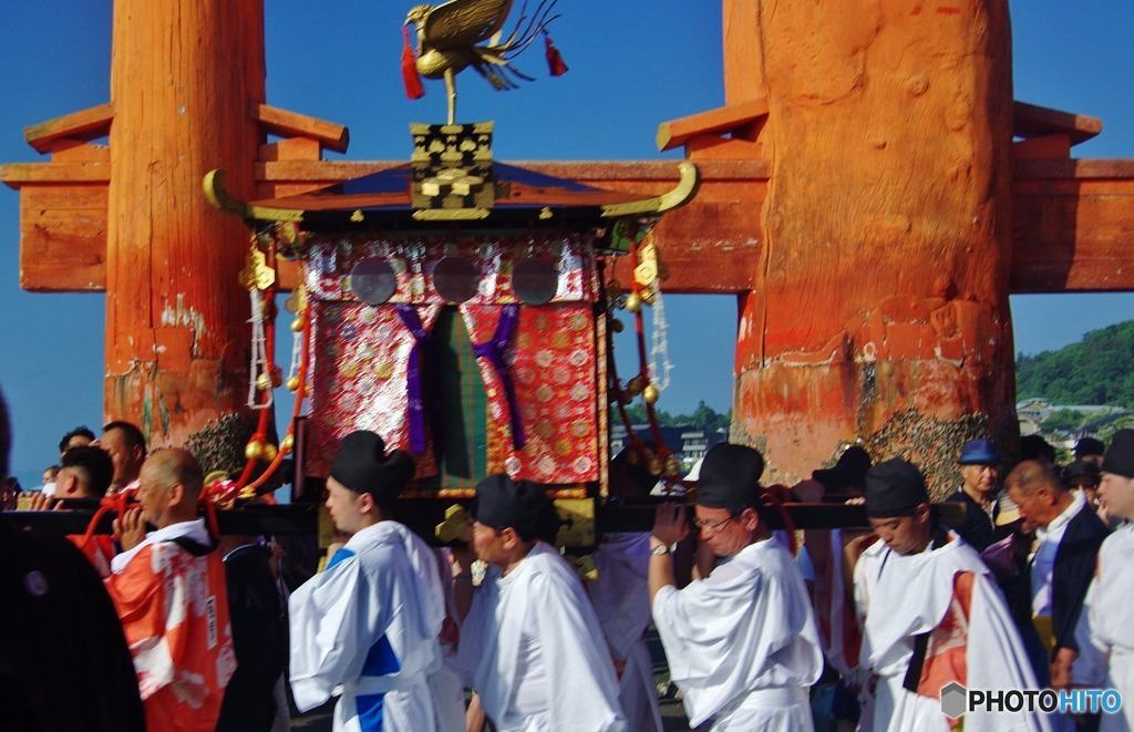 管弦祭の神事