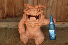 酔っ払いシーサー