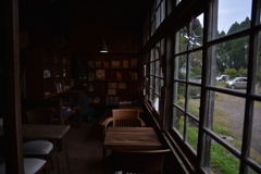教室の中のカフェ