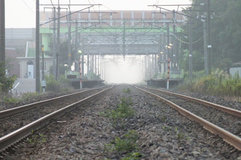 霧の向こう