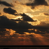 琥珀色の空