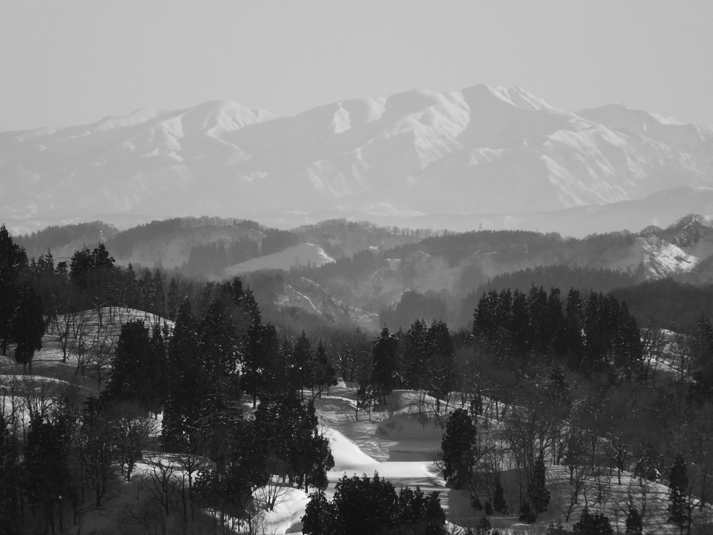 雪のある風景