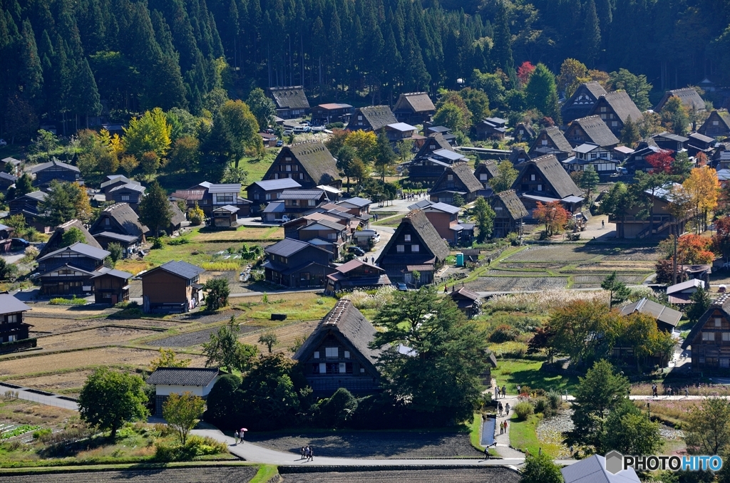 茅葺き集落