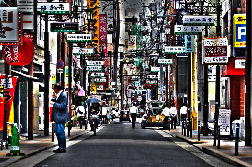 Shinsaibashi town