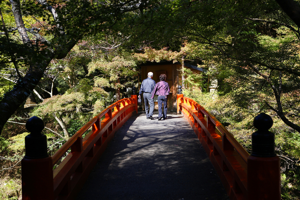 Tourist couple