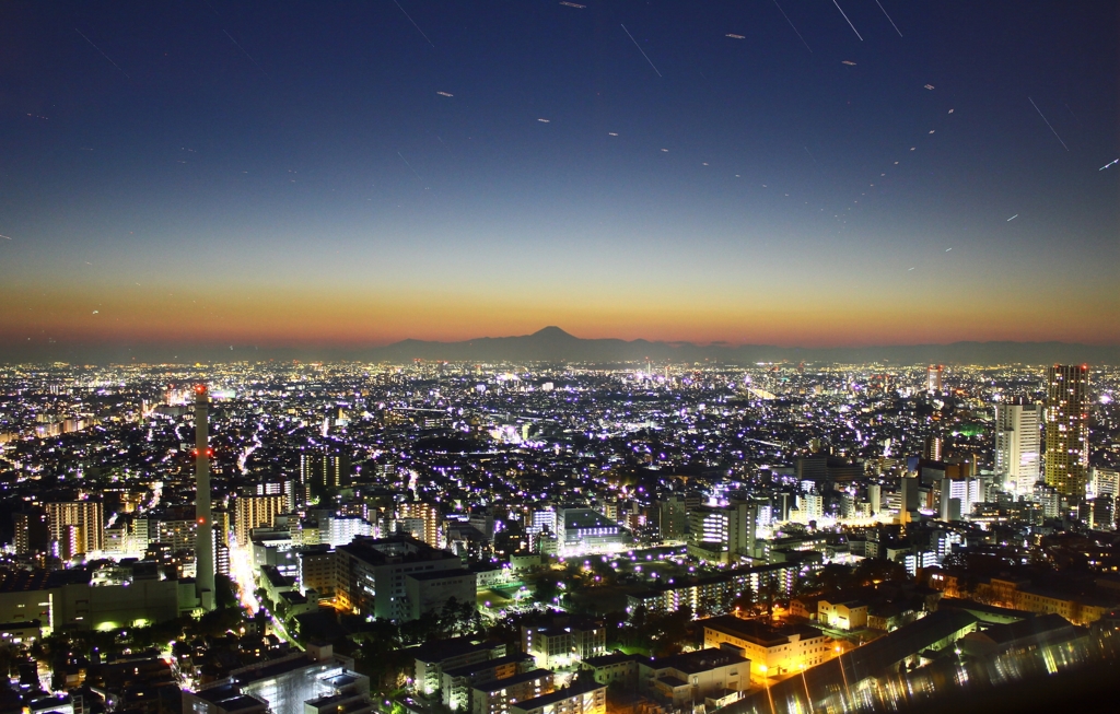 富士山　恵比寿より