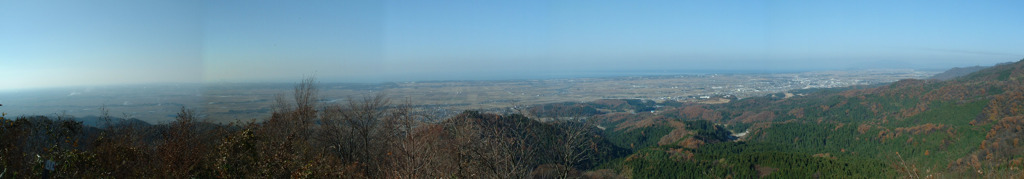 view from Mt .Oumine