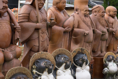 京都、大阪、信楽