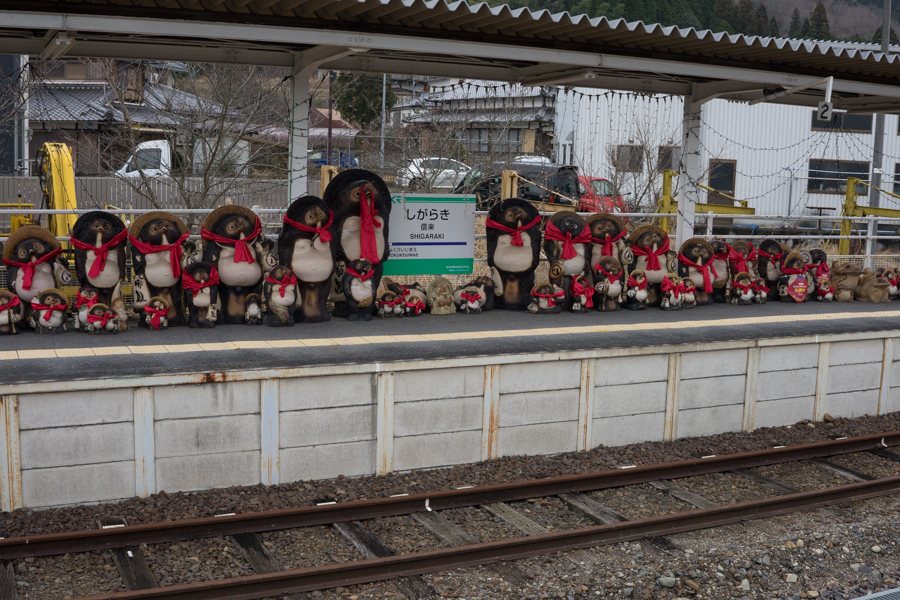 京都、大阪、信楽