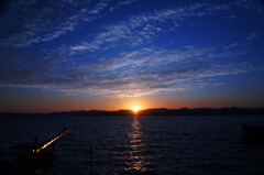 Sunset in Hamanako 1