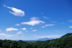 雲仙をのぞむ