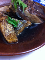 鯛のあら炊き