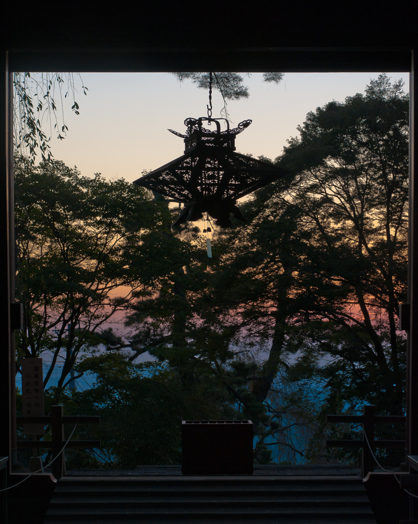 妙義の夜明