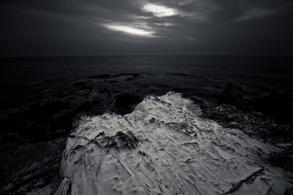 white cliff