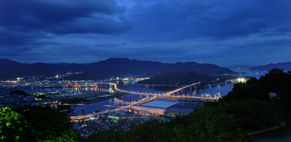 黄金山からの眺め