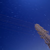 steel tower in sky