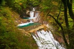 西沢渓谷　七ツ釜五段の滝