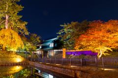 弘前城の紅葉