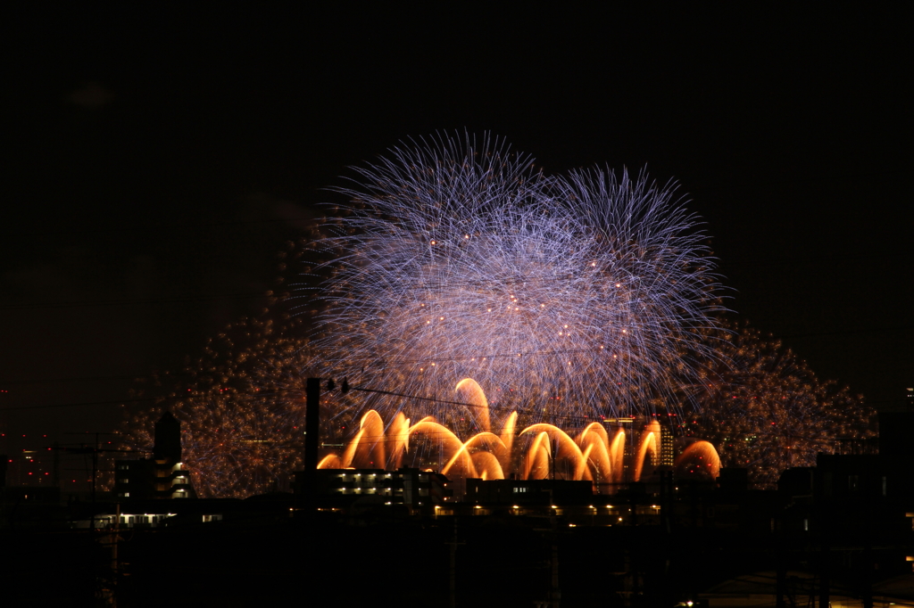淀川の花火1