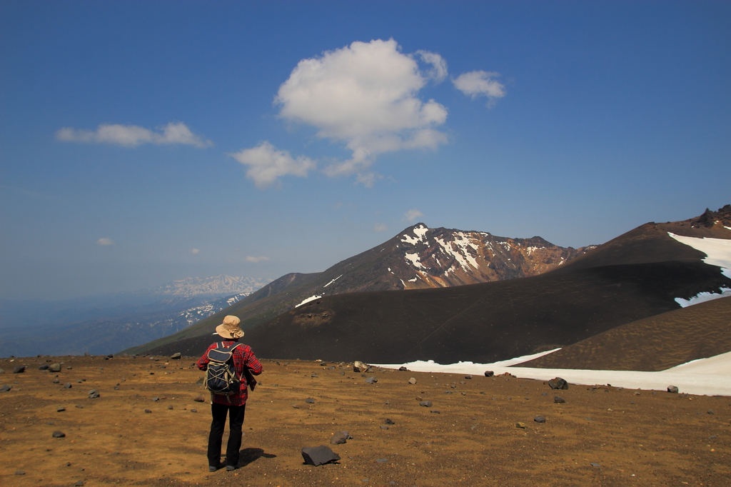 十勝岳登山　ふりむかないでverⅡ