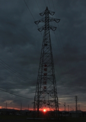 電線に注意